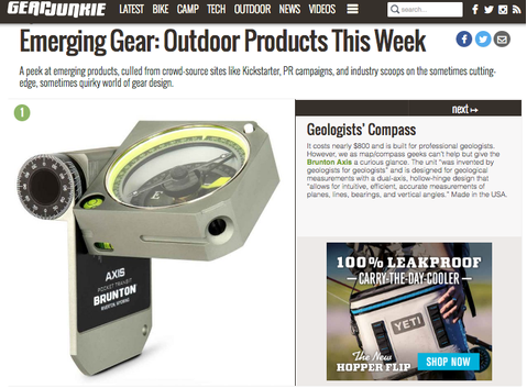 Axis Transit on Gear Junkie