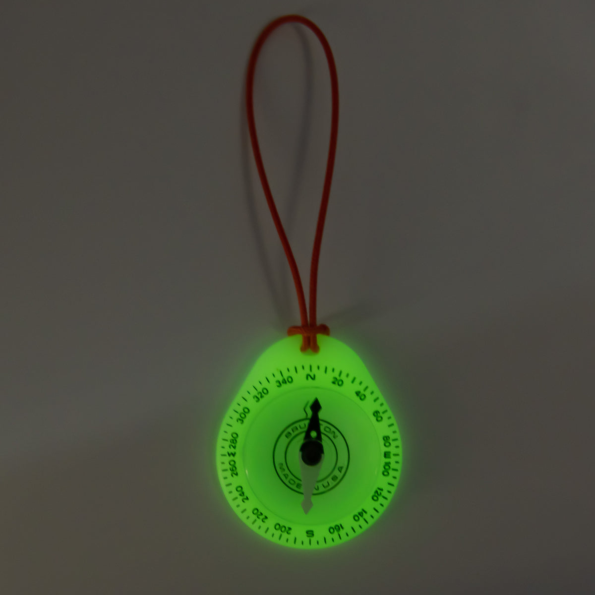 NOLS Tag-Along™ Glow Compass - Orange