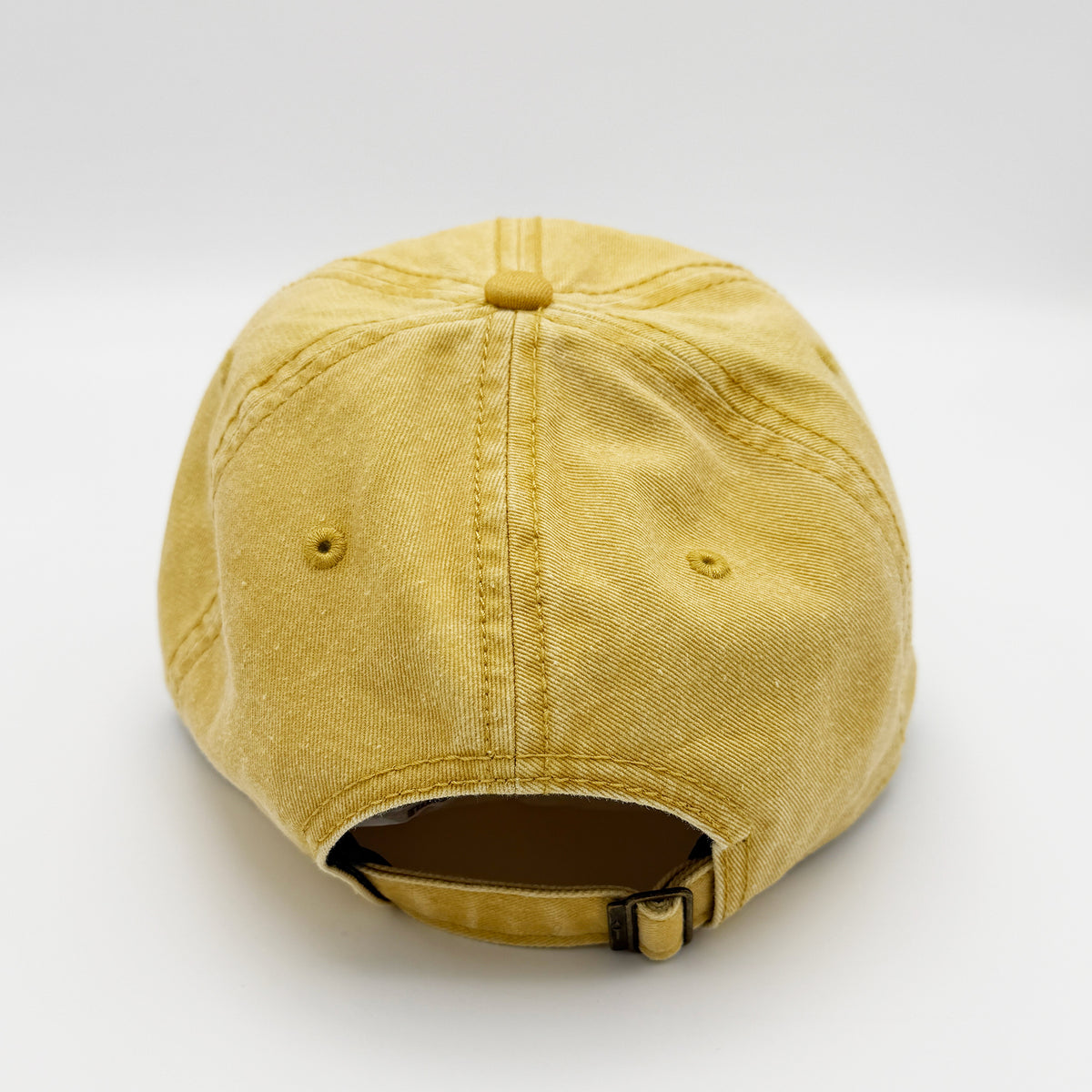 The 'Ice Lake' Cap - Gold Dad Hat with Patch