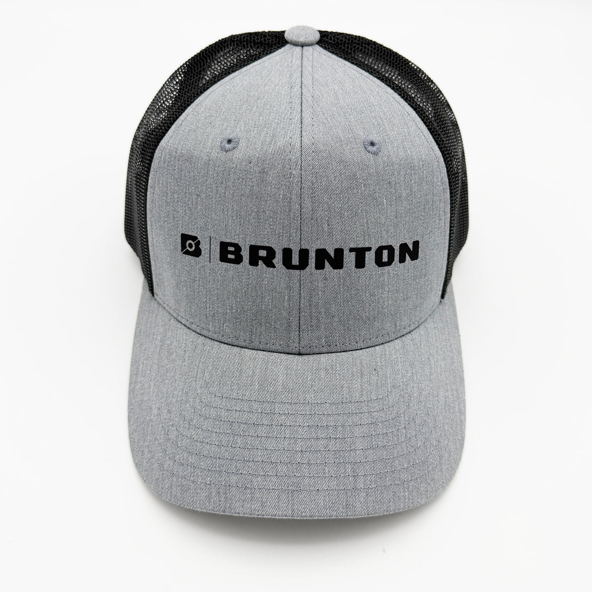 The 'Mica' Cap - Silver & Black Printed Trucker Hat