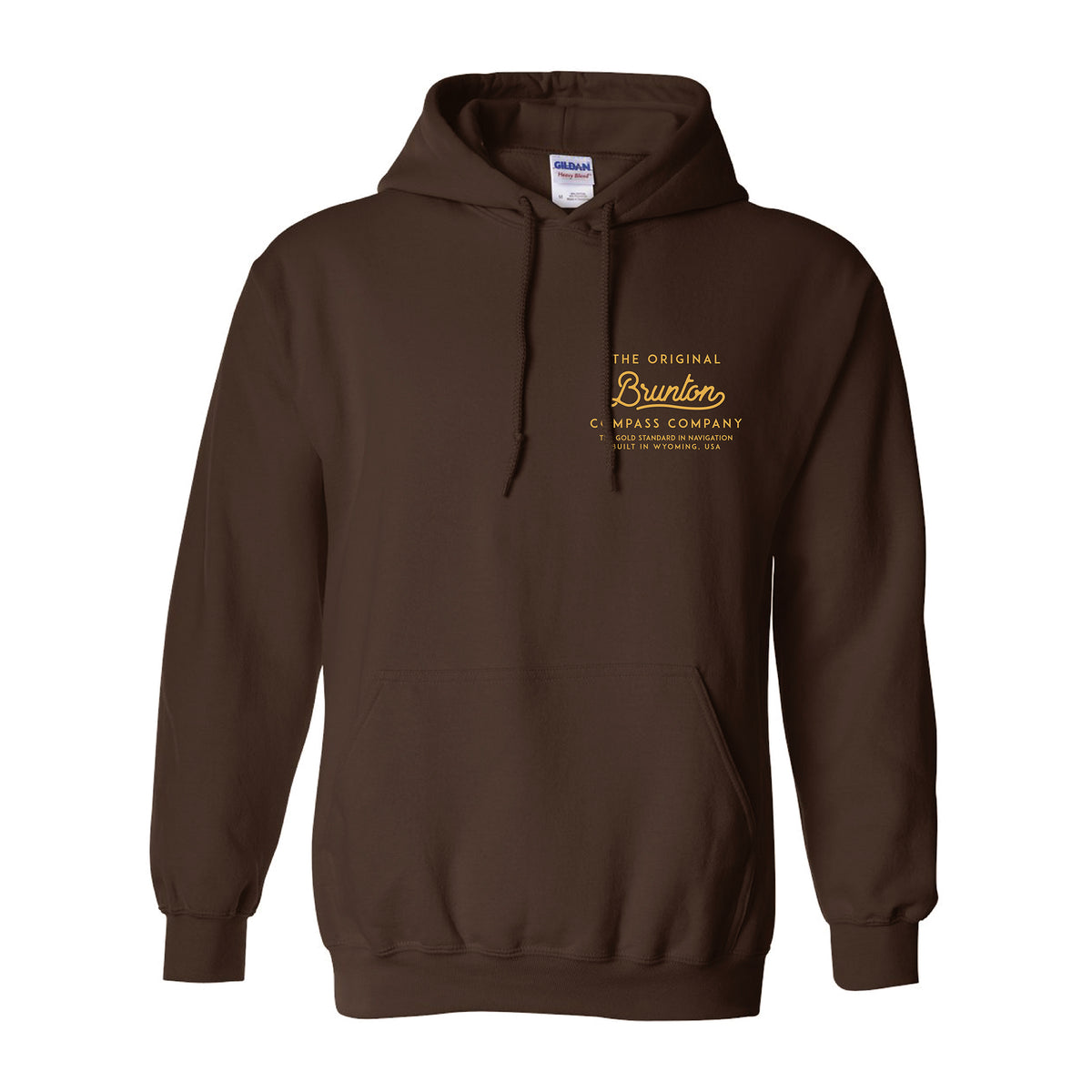 'Original' Heavyweight Pullover Hoodie - Brown