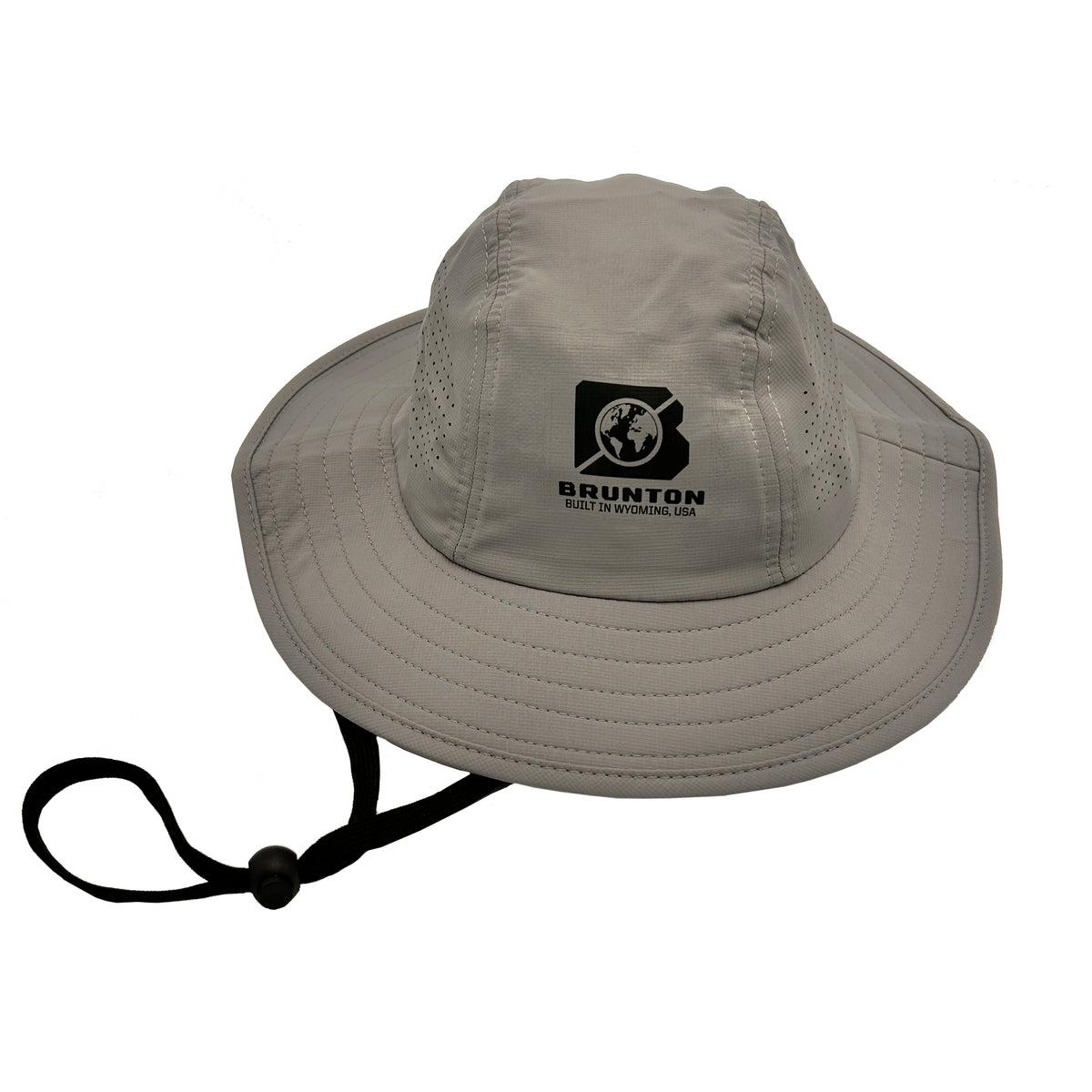 The 'Worldwide' Printed Sun Hat - Gray